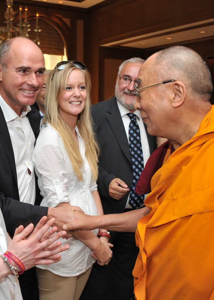 Besuch seiner Heiligkeit des XIV Dalai Lama in Hessen vom 22. bis 24. August 2011