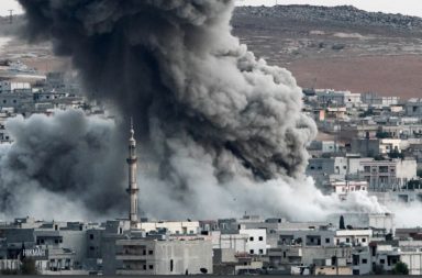 Strike hits an ISIS stronghold
